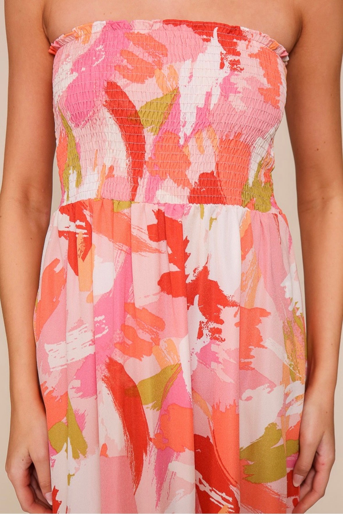 Sun-kissed Masterpiece Maxi Dress