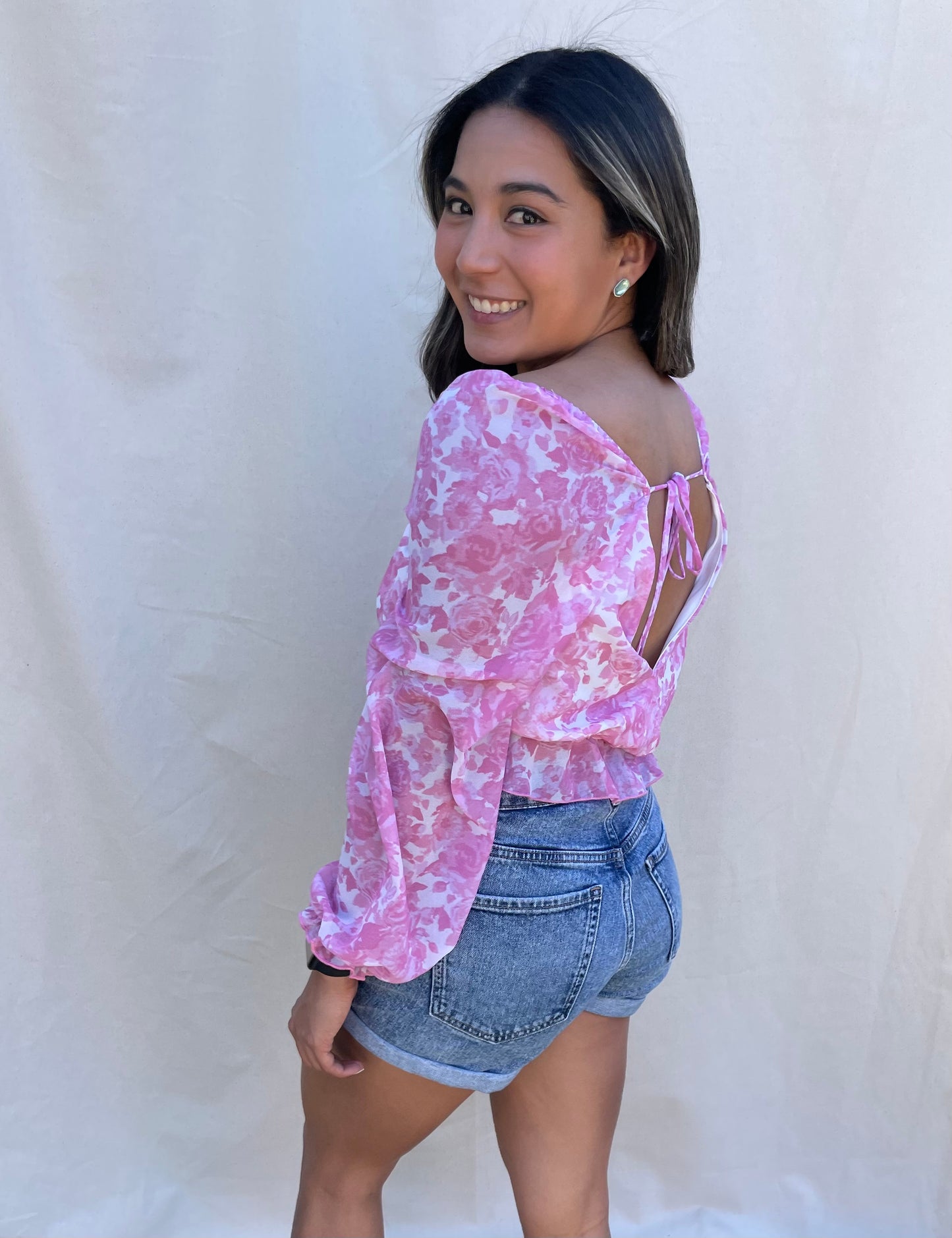 Floral Off the Shoulder Top