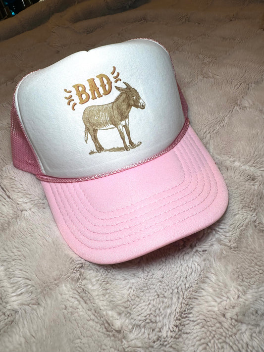 Bad Donkey Trucker-Light Pink