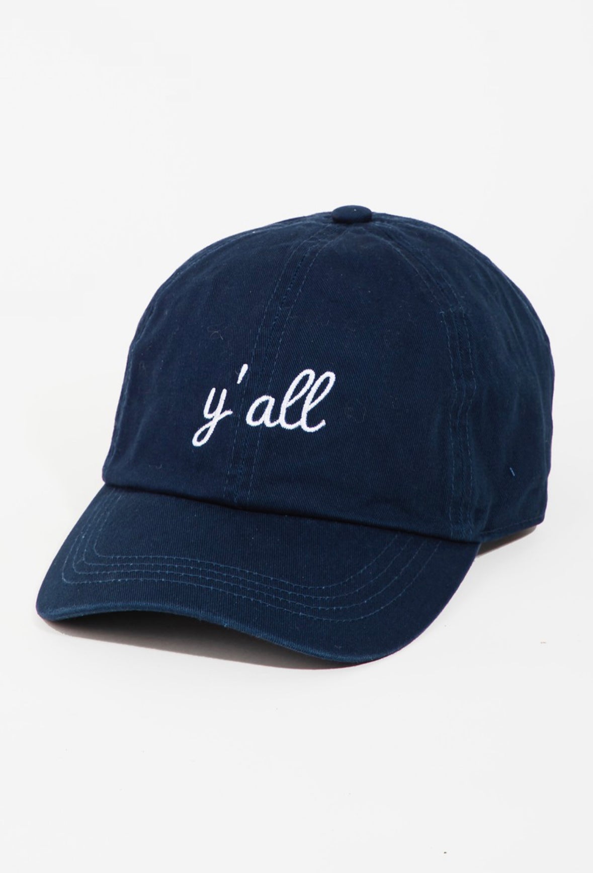 Y'all Baseball Cap- Navy