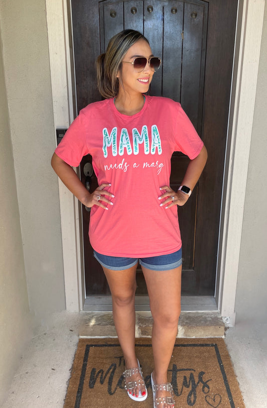 Mama Needs A Marg Graphic Tee