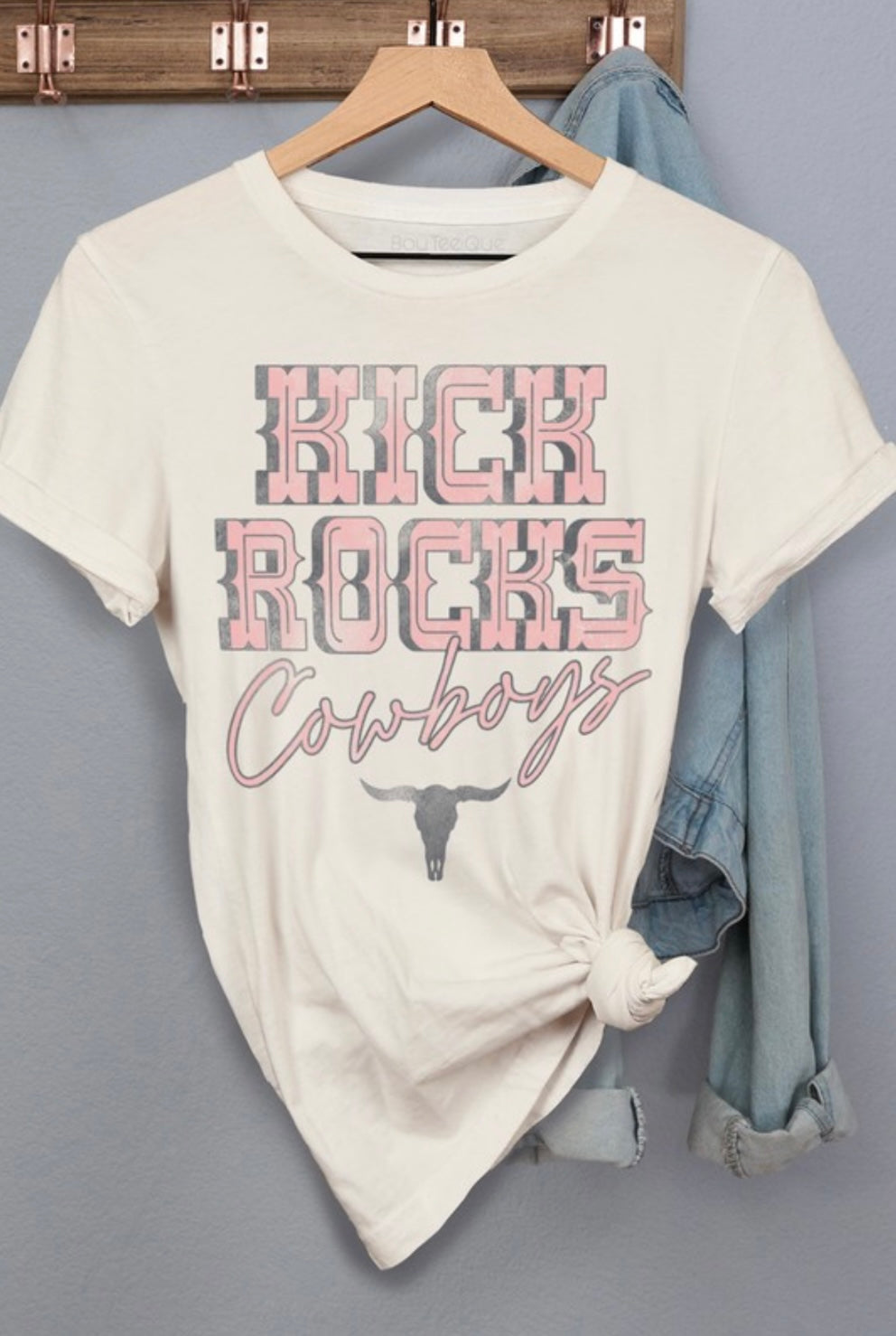 Kick Rocks Cowboy Tee