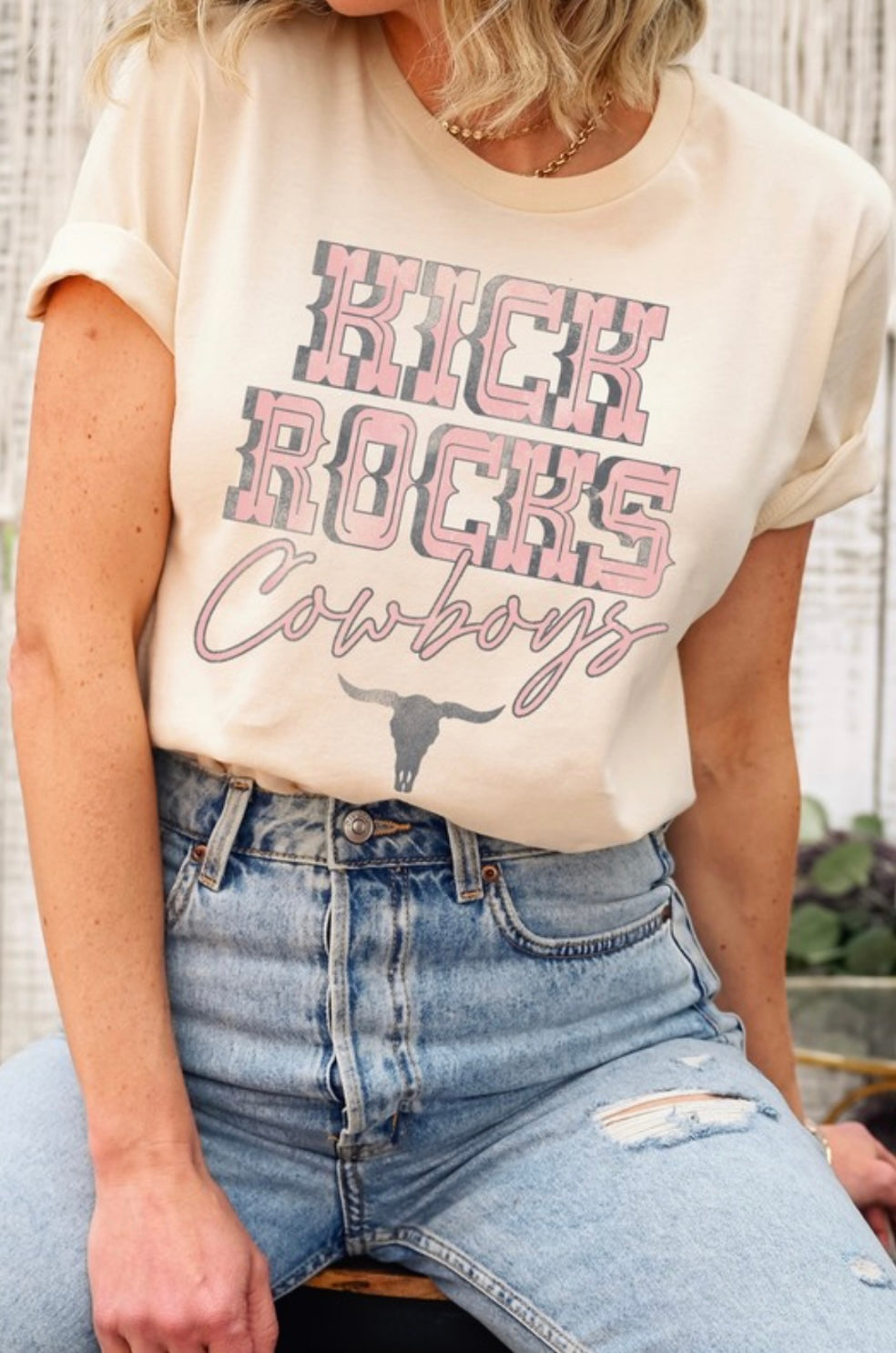 Kick Rocks Cowboy Tee