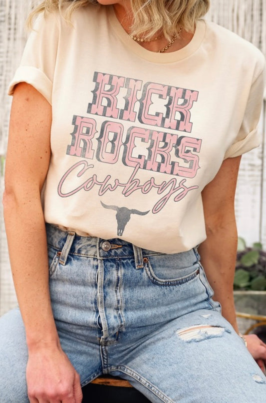 Kick Rocks Cowboy Tee